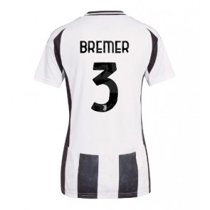 Juventus Gleison Bremer #3 Hemmatröja Kvinnor 2024-25 Kortärmad